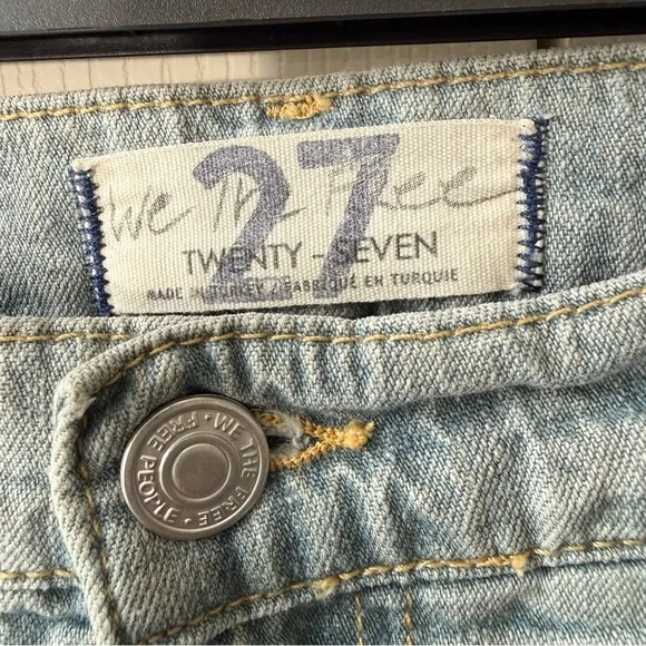 Free People We The Free Luca Super Slouch Wide Leg Trouser Jeans Women’s Size 27 - Picture 8 of 11